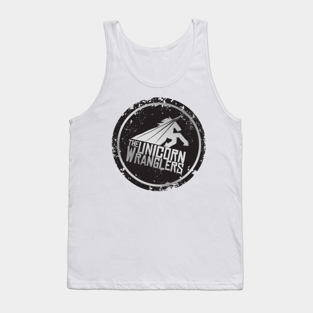 Distressed Logo Tank Top by The Unicorn Wranglers